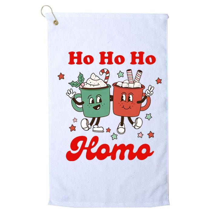 Ho Ho Homo Lgbtq Christmas Pride Lgbt Platinum Collection Golf Towel