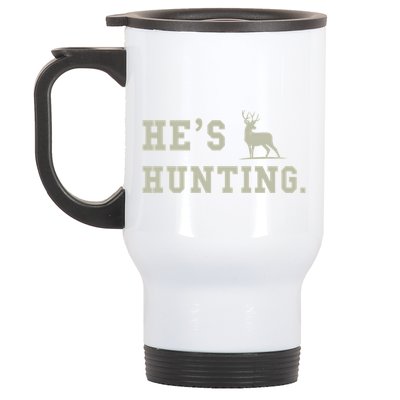 HeS Hunting Stainless Steel Travel Mug