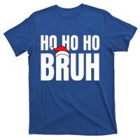 Ho Ho Ho Bruh Funny Christmas Holiday Teen Gift Santa Hat  T-Shirt