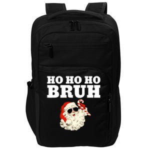 Ho Ho Ho Bruh Funny Christmas Santa Impact Tech Backpack