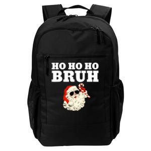 Ho Ho Ho Bruh Funny Christmas Santa Daily Commute Backpack