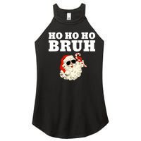 Ho Ho Ho Bruh Funny Christmas Santa Women’s Perfect Tri Rocker Tank