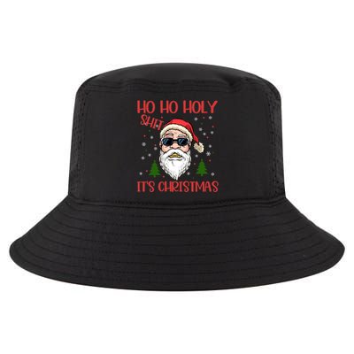 Ho Ho Holy Shit ItS Christmas Santa Funny Gift Cool Comfort Performance Bucket Hat