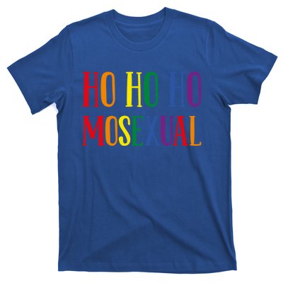 Ho Ho Ho Mosexual Gift Christmas Lgbt Pride Cool Gift T-Shirt