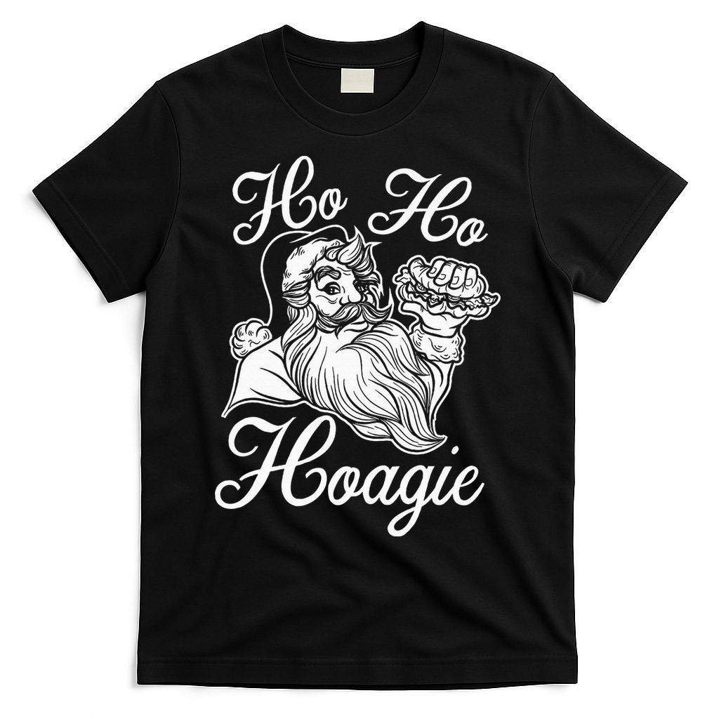 Ho Ho Hoagie Philadelphia Christmas Philly Santa Holiday T-Shirt