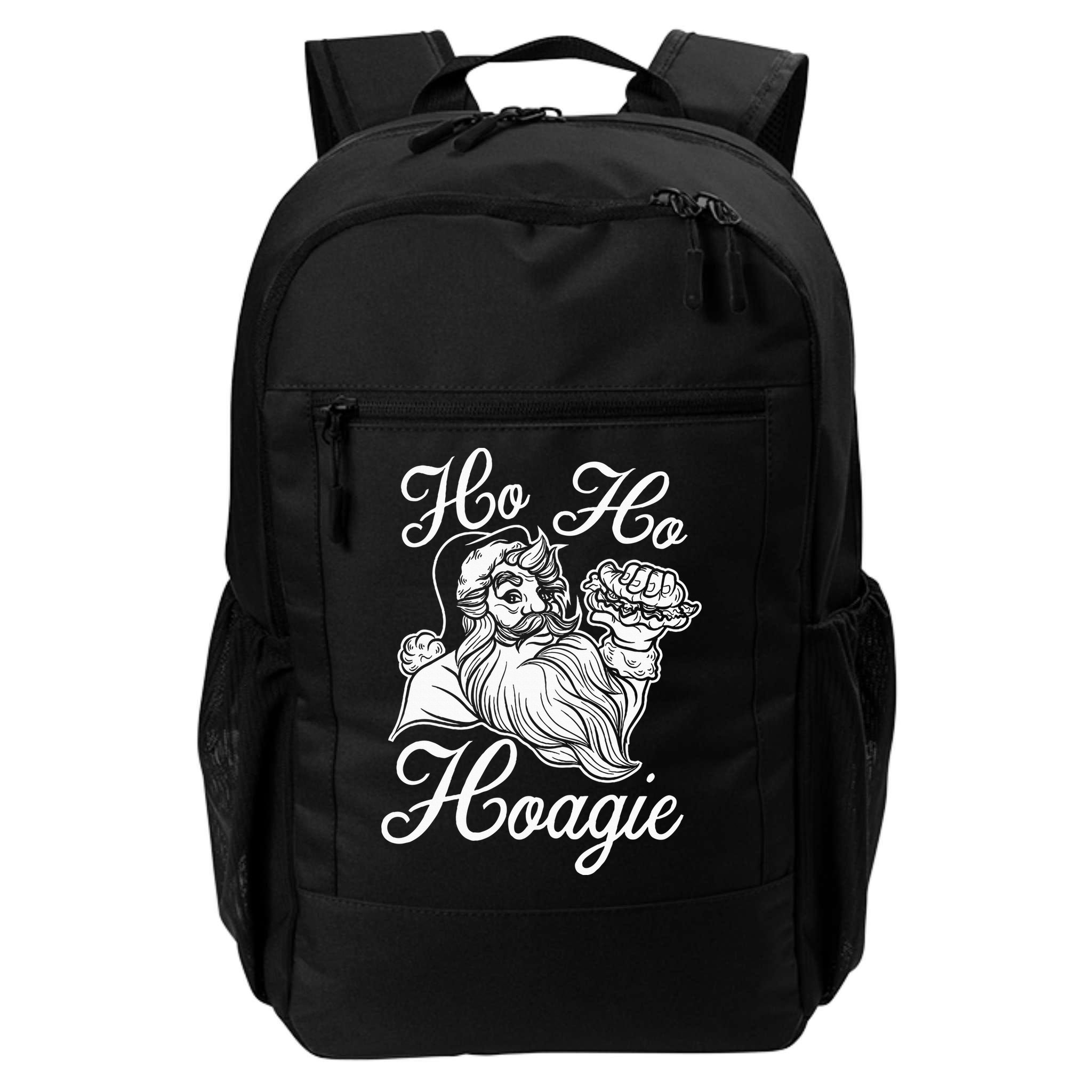 Ho Ho Hoagie Philadelphia Christmas Philly Santa Holiday Backpack