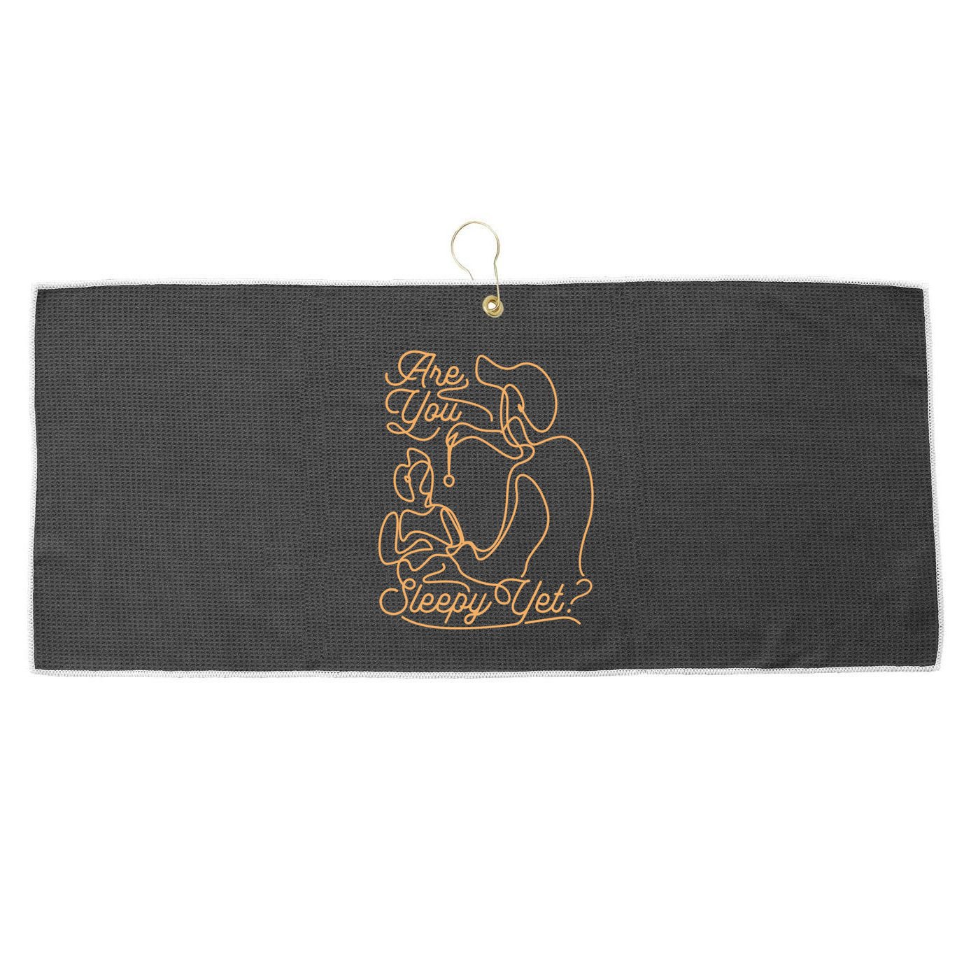 Hypnotizing Hypnosis Hypnotist Hypnotic Spiral Lover Large Microfiber Waffle Golf Towel