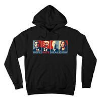 Hope Hate Heal Grow Vote Kamala 2024 Tall Hoodie