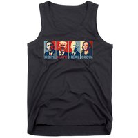 Hope Hate Heal Grow Vote Kamala 2024 Tank Top