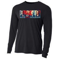 Hope Hate Heal Grow Vote Kamala 2024 Cooling Performance Long Sleeve Crew