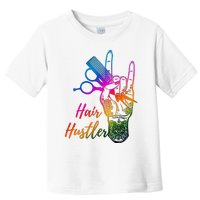 Hair Hustler Hair Stylist Hairdresser Barber Retro Toddler T-Shirt