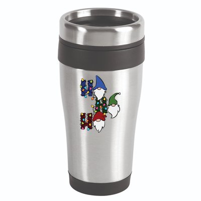Ho Ho Ho Gnome Jolly Christmas 16oz Travel Tumbler