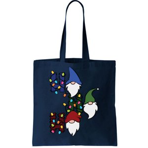 Ho Ho Ho Gnome Jolly Christmas Tote Bag