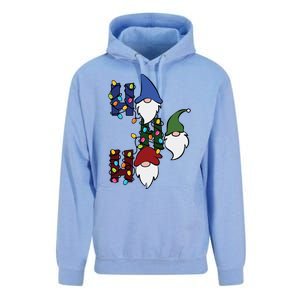 Ho Ho Ho Gnome Jolly Christmas Unisex Surf Hoodie