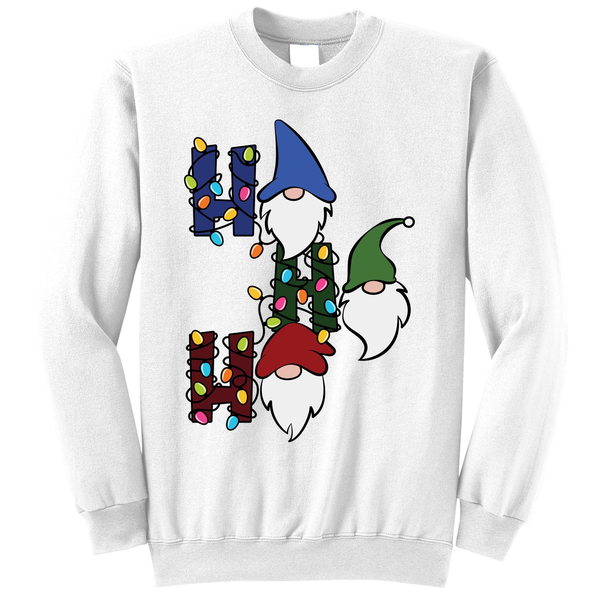 Ho Ho Ho Gnome Jolly Christmas Sweatshirt