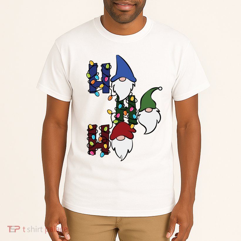 Ho Ho Ho Gnome Jolly Christmas Tall T-Shirt