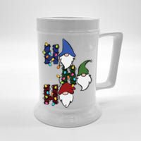 Ho Ho Ho Gnome Jolly Christmas Beer Stein