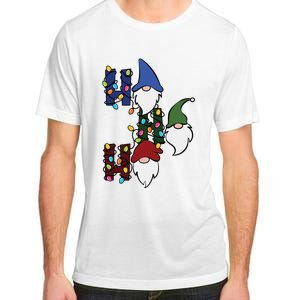 Ho Ho Ho Gnome Jolly Christmas Adult ChromaSoft Performance T-Shirt