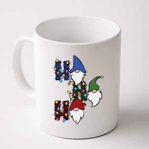 Ho Ho Ho Gnome Jolly Christmas Coffee Mug