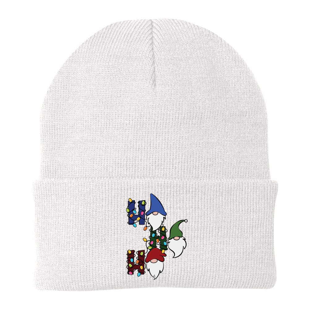 Ho Ho Ho Gnome Jolly Christmas Beanie