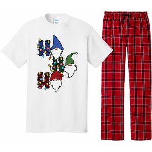 Ho Ho Ho Gnome Jolly Christmas Pajama Set