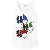 Ho Ho Ho Gnome Jolly Christmas Ladies Essential Tank