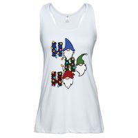 Ho Ho Ho Gnome Jolly Christmas Ladies Essential Flowy Tank