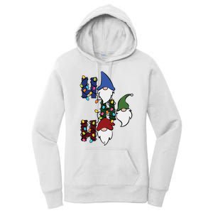 Ho Ho Ho Gnome Jolly Christmas Women's Pullover Hoodie