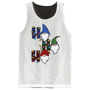 Ho Ho Ho Gnome Jolly Christmas Mesh Reversible Basketball Jersey Tank