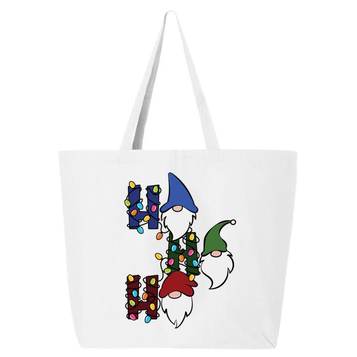 Ho Ho Ho Gnome Jolly Christmas 25L Jumbo Tote