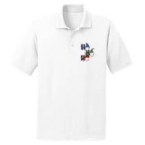 Ho Ho Ho Gnome Jolly Christmas PosiCharge RacerMesh Polo