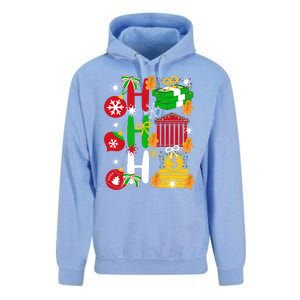 Ho Ho Ho Bank Teller Funny Christmas Festive Holiday Banker Gift Unisex Surf Hoodie