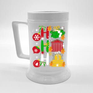 Ho Ho Ho Bank Teller Funny Christmas Festive Holiday Banker Gift Beer Stein