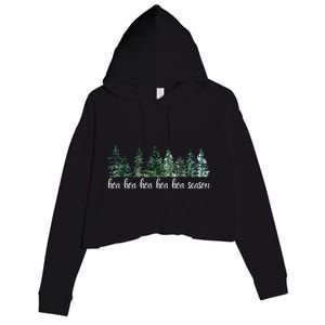 Hoa Hoa Hoa Hoa Hoa Cozy Season Crop Fleece Hoodie