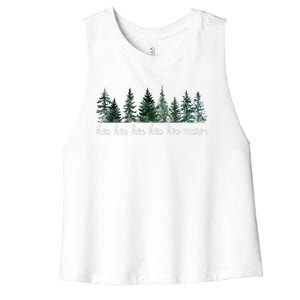 Hoa Hoa Hoa Hoa Hoa Cozy Season Women's Racerback Cropped Tank