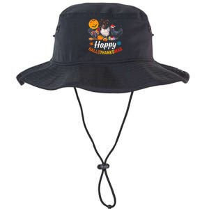 Happy HalloThanksMas Halloween Thanksgiving Xmas Chicken Legacy Cool Fit Booney Bucket Hat