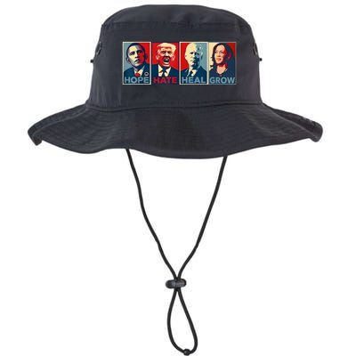 Hope Hate Heal Grow Legacy Cool Fit Booney Bucket Hat