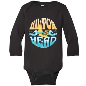 Hilton Head Baby Long Sleeve Bodysuit