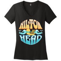 Hilton Head Women's V-Neck T-Shirt