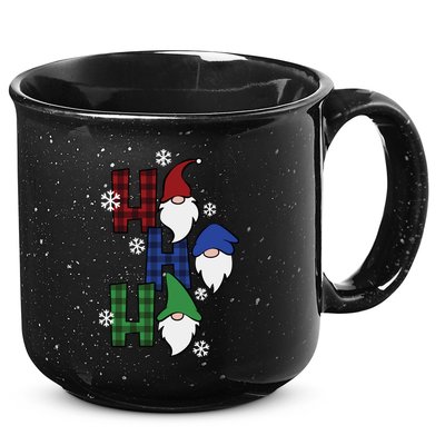 Ho Ho Ho Gnome Squad Christmas 15oz Campfire Ceramic Mug