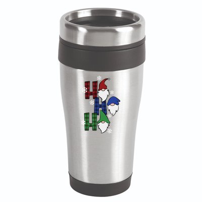 Ho Ho Ho Gnome Squad Christmas 16oz Travel Tumbler