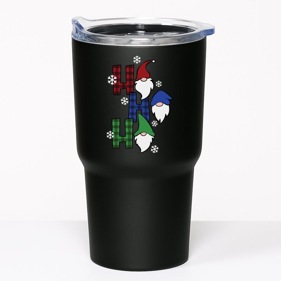 Ho Ho Ho Gnome Squad Christmas Tumbler