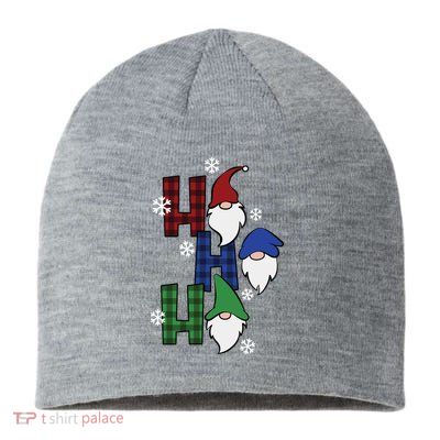 Ho Ho Ho Gnome Squad Christmas Sustainable Beanie