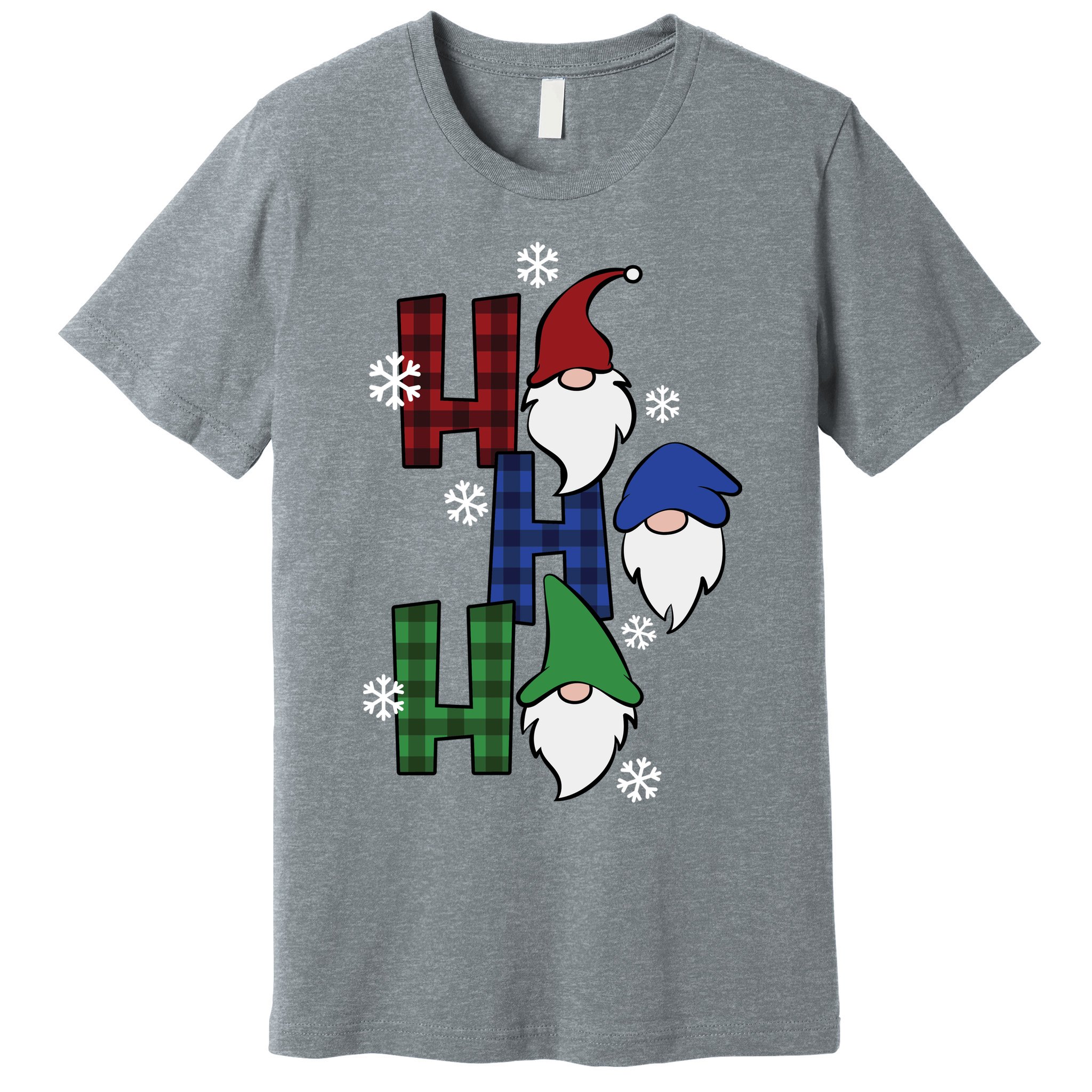 Ho Ho Ho Gnome Squad Christmas Premium T-Shirt