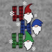 Ho Ho Ho Gnome Squad Christmas Baby Bodysuit