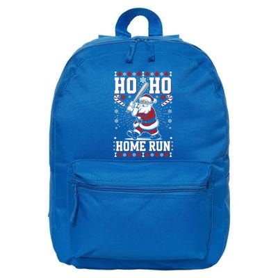 Ho Ho Home Run Great Gift 16 in Basic Backpack