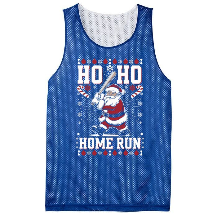 Ho Ho Home Run Great Gift Mesh Reversible Basketball Jersey Tank