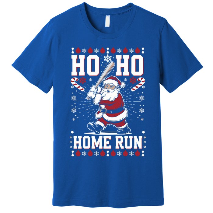 Ho Ho Home Run Great Gift Premium T-Shirt