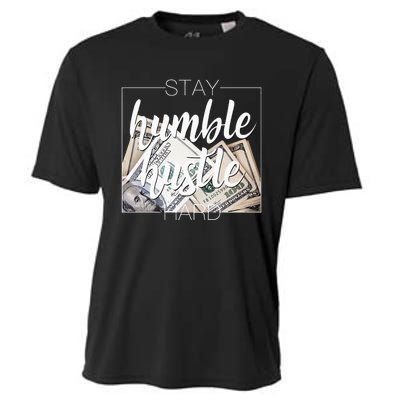 Humble Hustle Hard Hip Hop Gift Women Men Clothing Stay Cooling Performance Crew T-Shirt