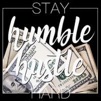 Humble Hustle Hard Hip Hop Gift Women Men Clothing Stay V-Neck T-Shirt